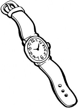 95 Watch Coloring Page Printable 74