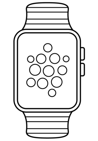 95 Watch Coloring Page Printable 75