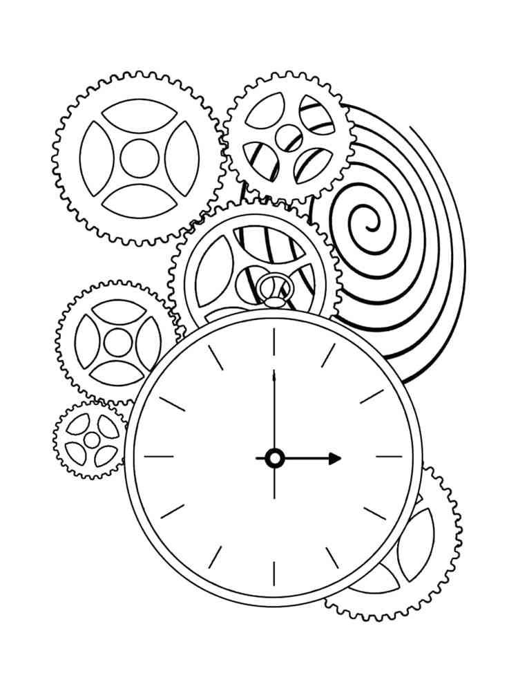 95 Watch Coloring Page Printable 76