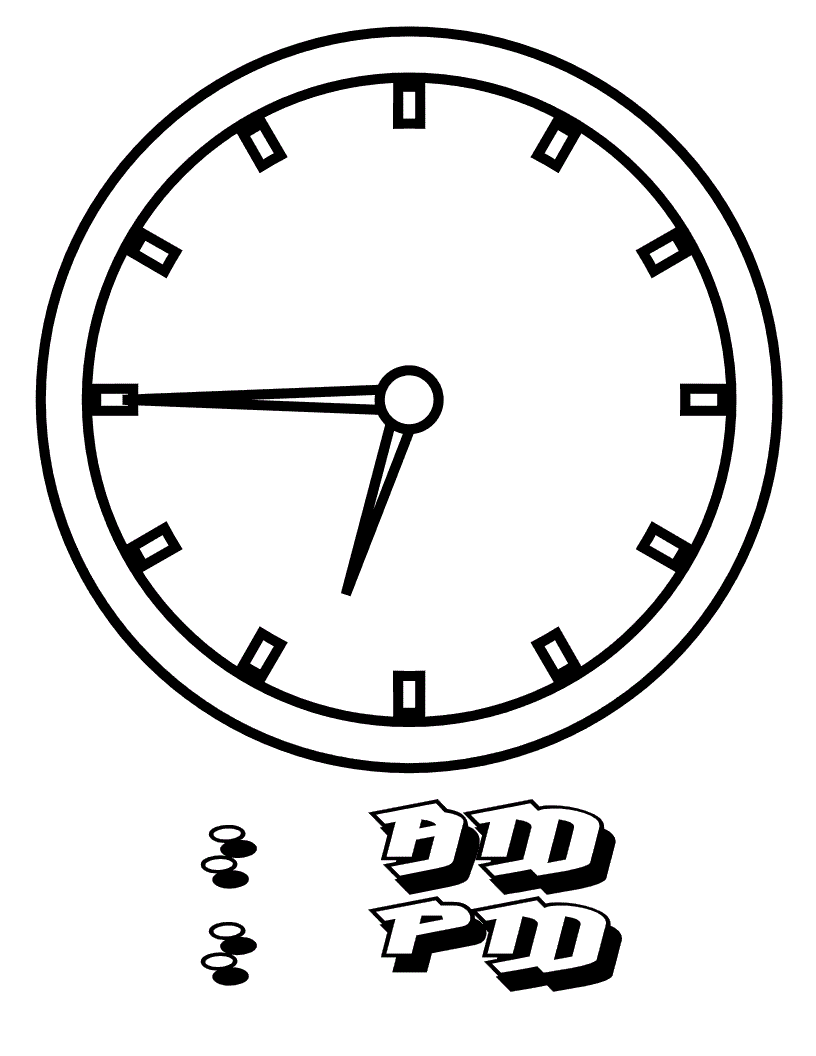 95 Watch Coloring Page Printable 8