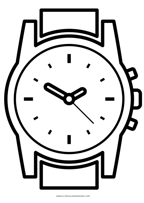 95 Watch Coloring Page Printable 94