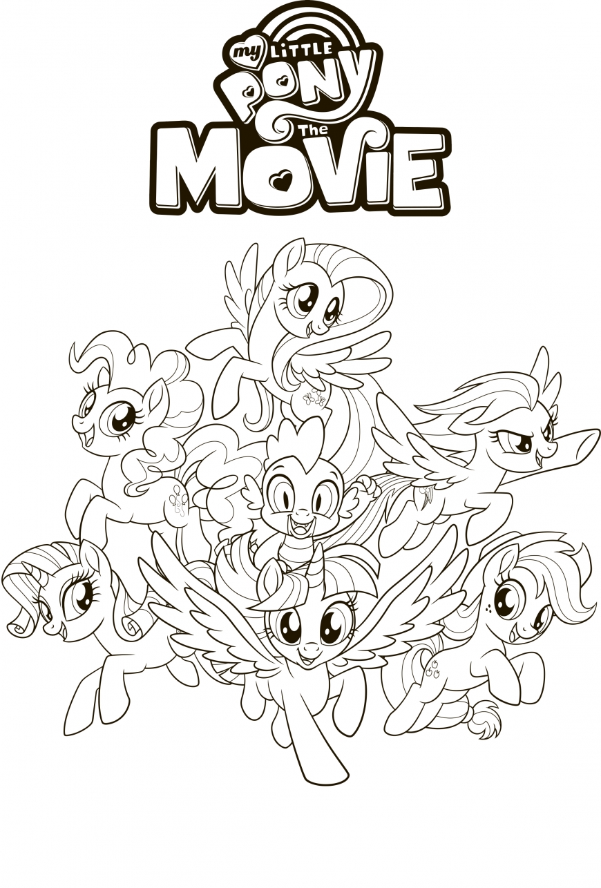 142+ Joyous Pony Coloring Pages Printable
