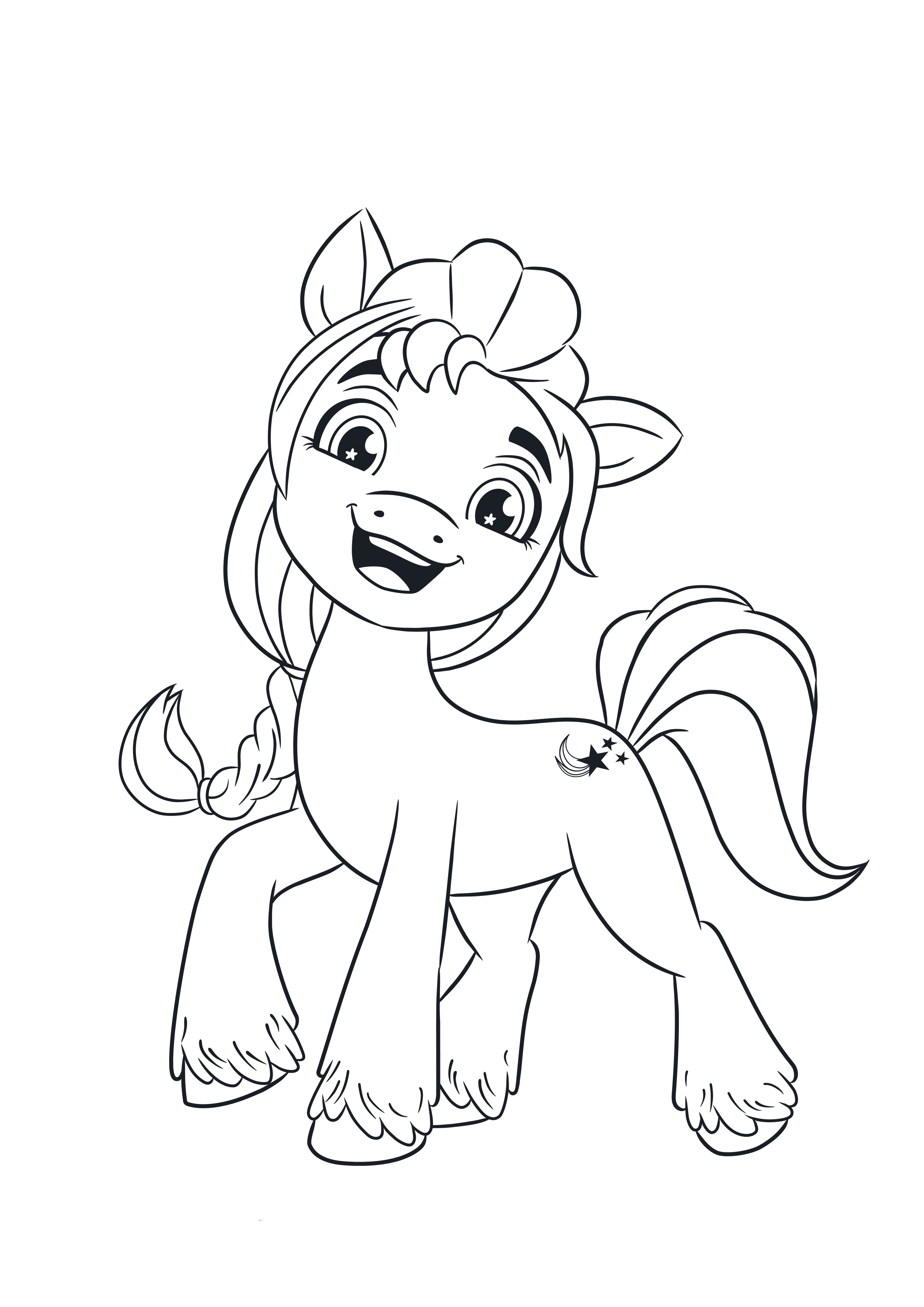 115+ Delightful Pony Coloring Pages Printable