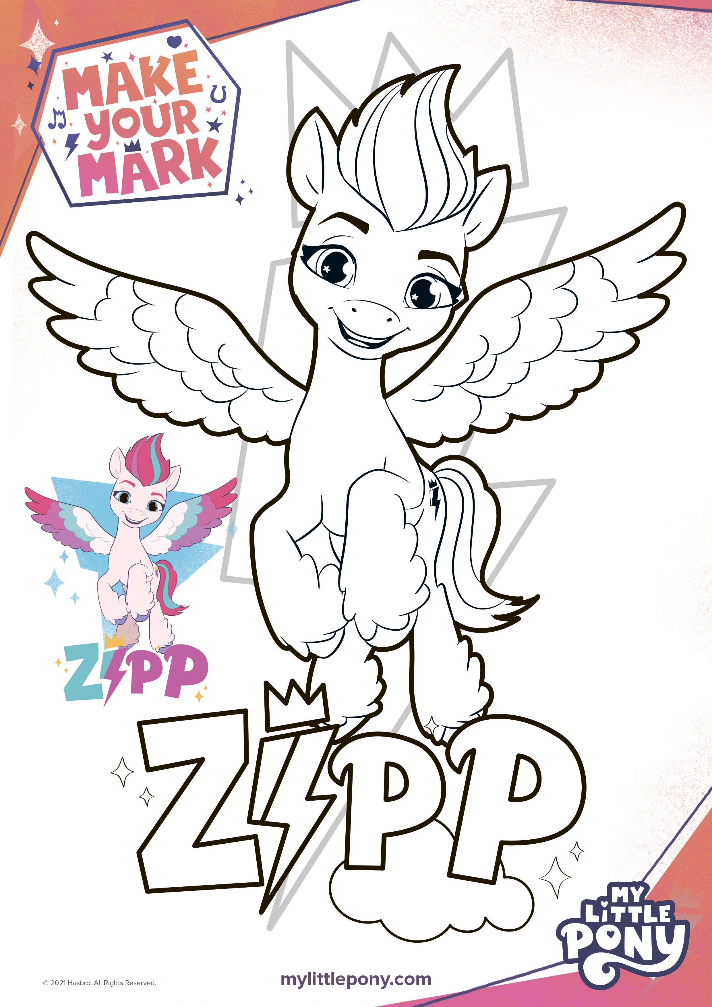 45+ Creative Pony Coloring Pages Printable