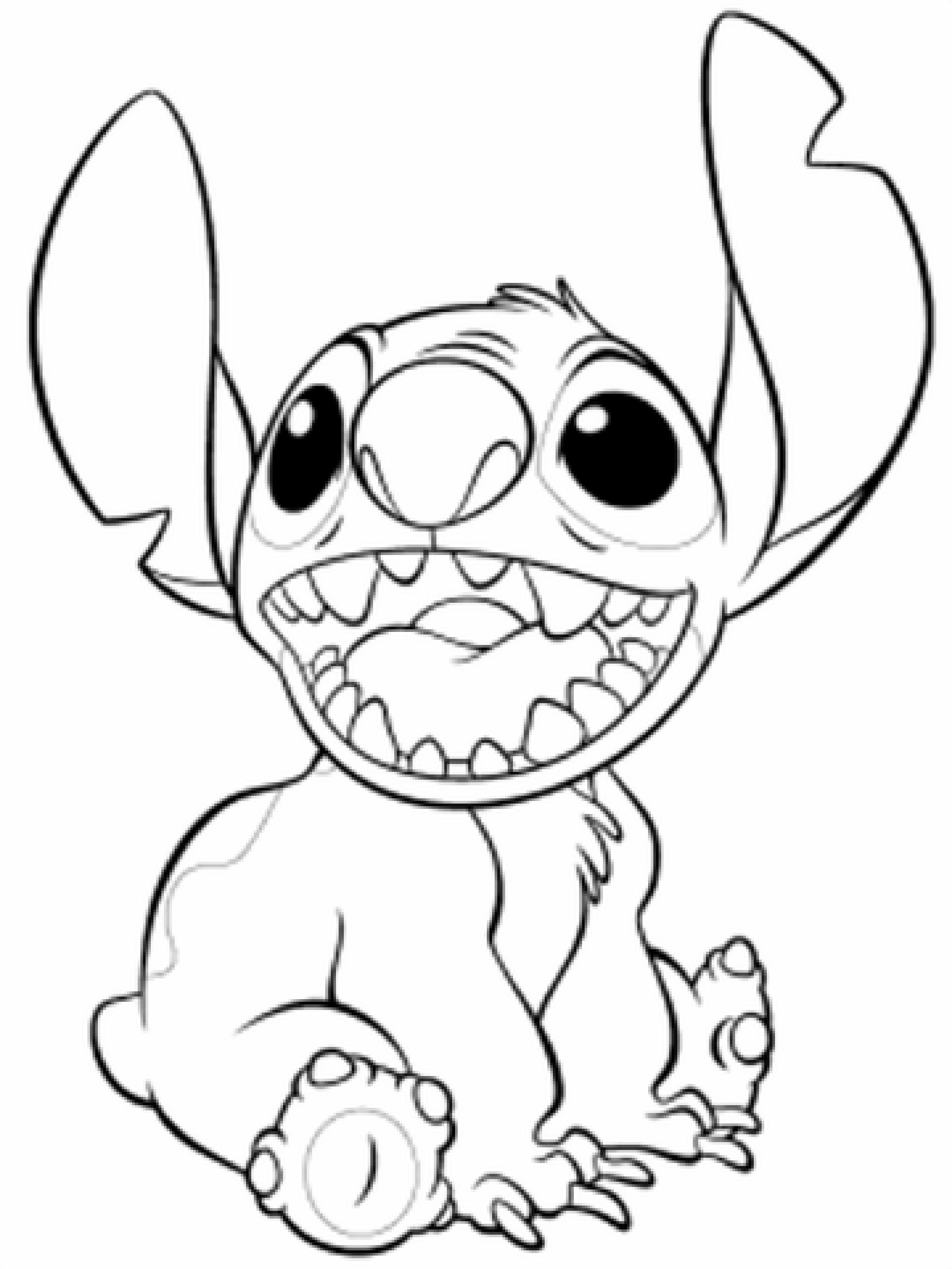 119+ Spectacular Stitch Coloring Printable