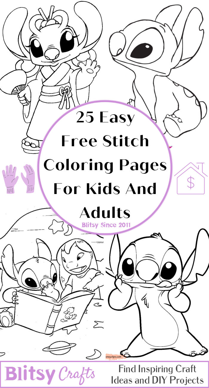 126+ Spectacular Angel Stitch Coloring Printable