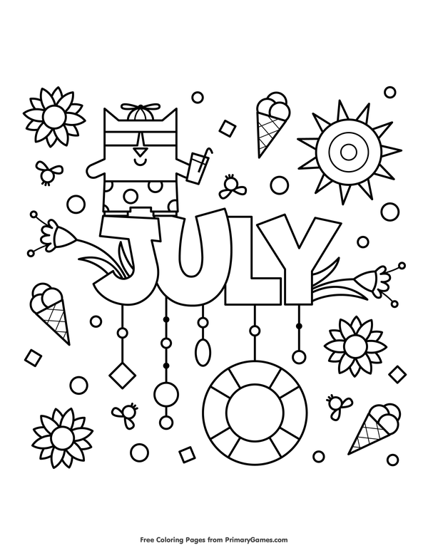 30 12 Months Coloring Pages Printable 13