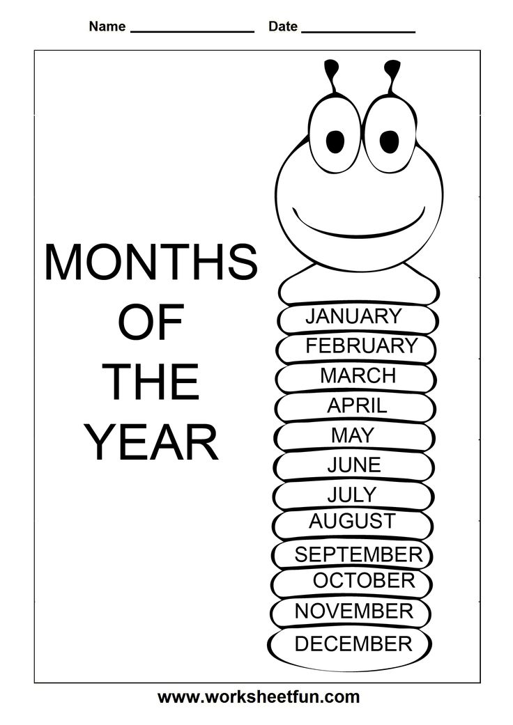 30 12 Months Coloring Pages Printable 22