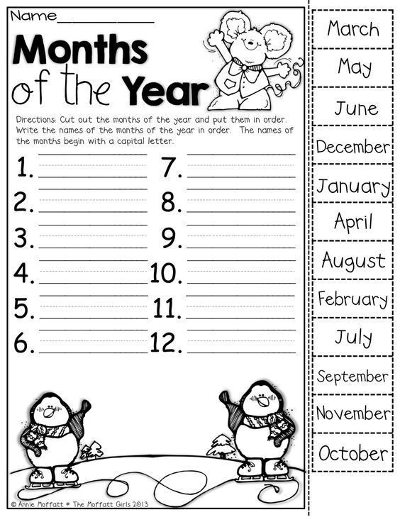 30 12 Months Coloring Pages Printable 4