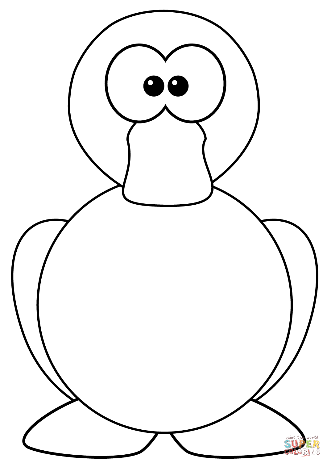 30 Cartoon Duck Coloring Pages Printable 12