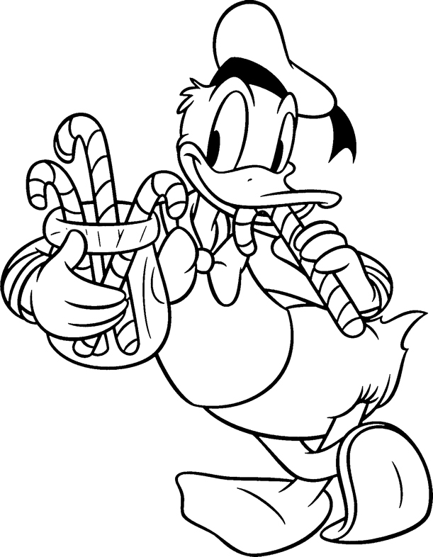 30 Cartoon Duck Coloring Pages Printable 20