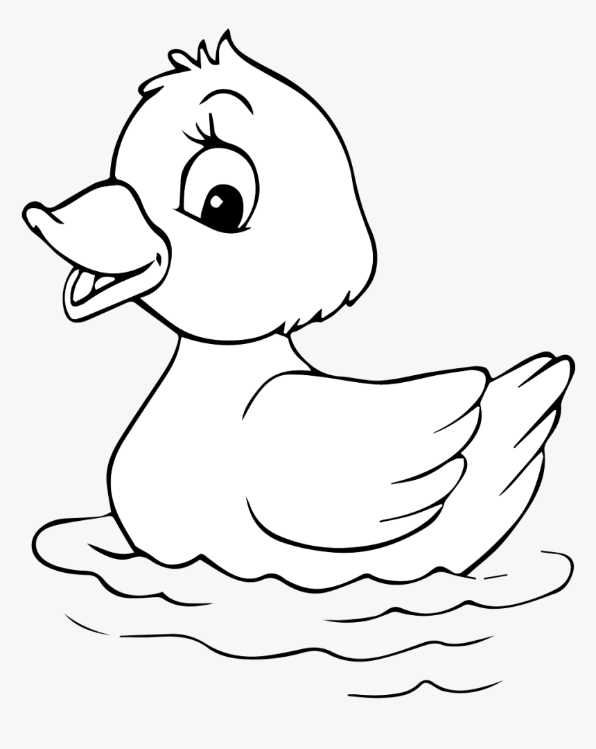 30 Cartoon Duck Coloring Pages Printable 24