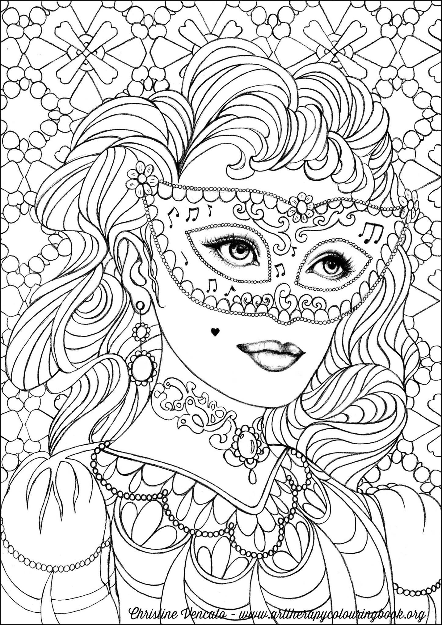 30 Classic Art Coloring Pages Printable 13