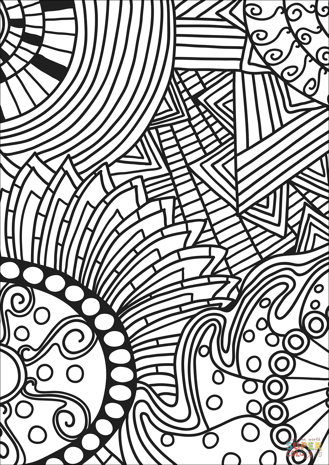 30 Classic Art Coloring Pages Printable 6