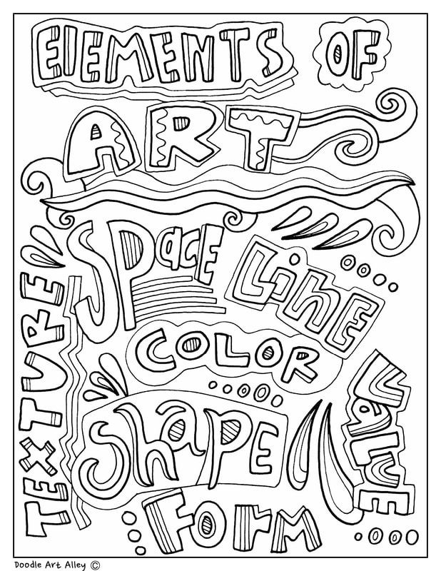 30 Classic Art Coloring Pages Printable 7