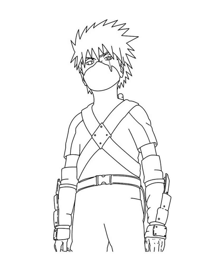 30 Creative Naruto Coloring Pages for All Ages Printable 12