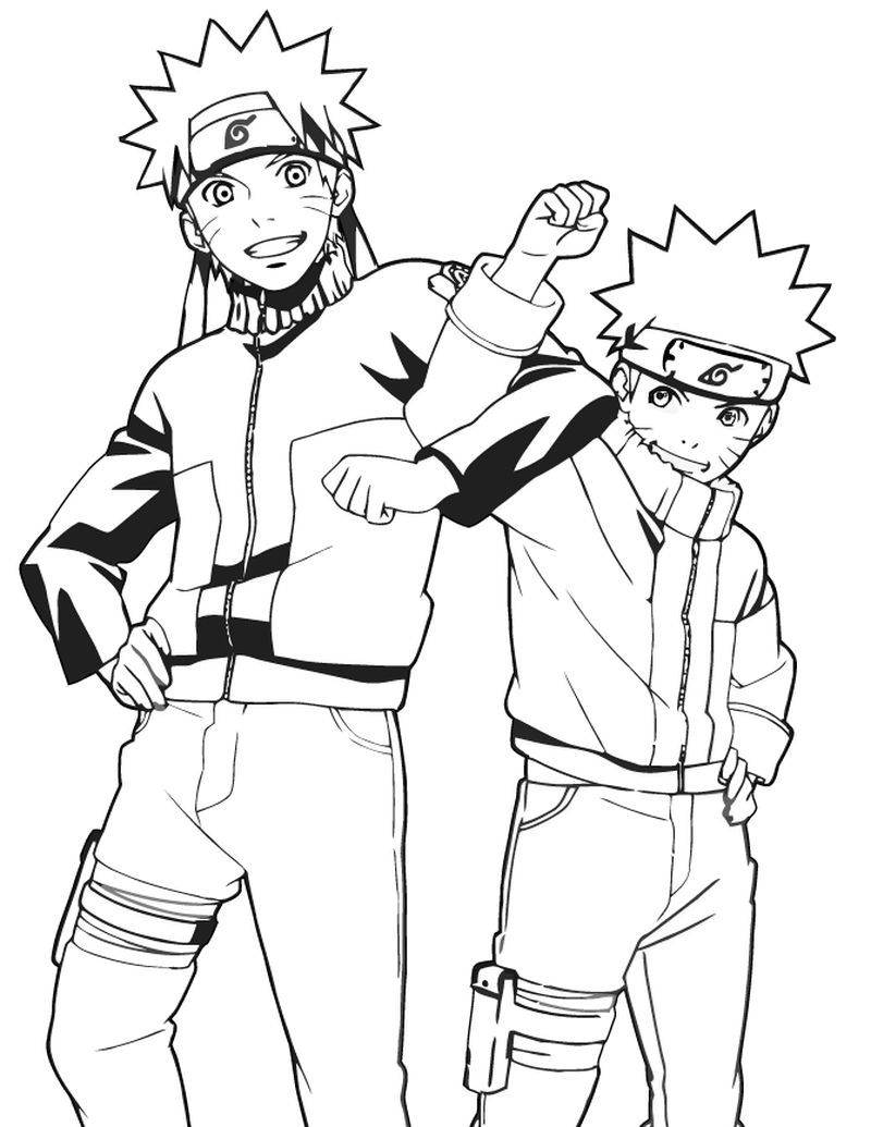 30 Creative Naruto Coloring Pages for All Ages Printable 19