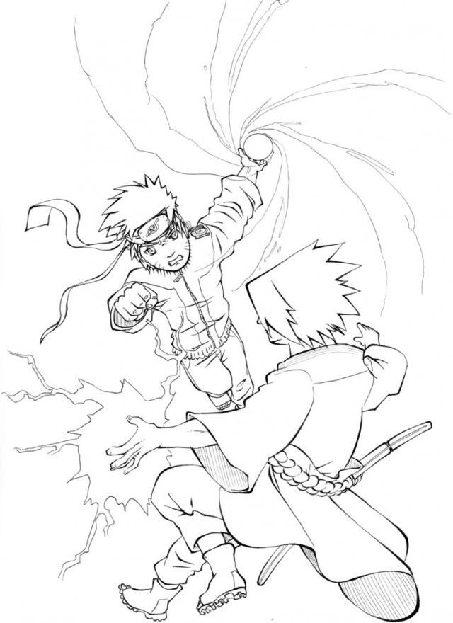 30 Creative Naruto Coloring Pages for All Ages Printable 21