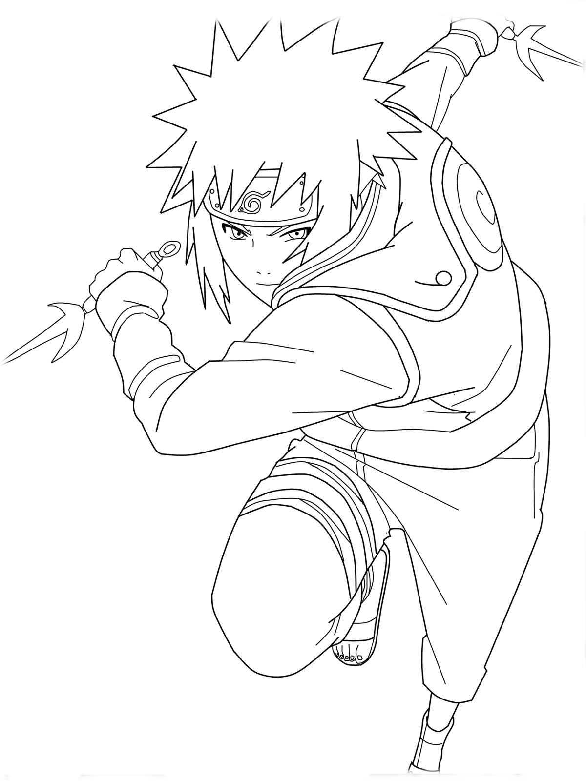 30 Creative Naruto Coloring Pages for All Ages Printable 29