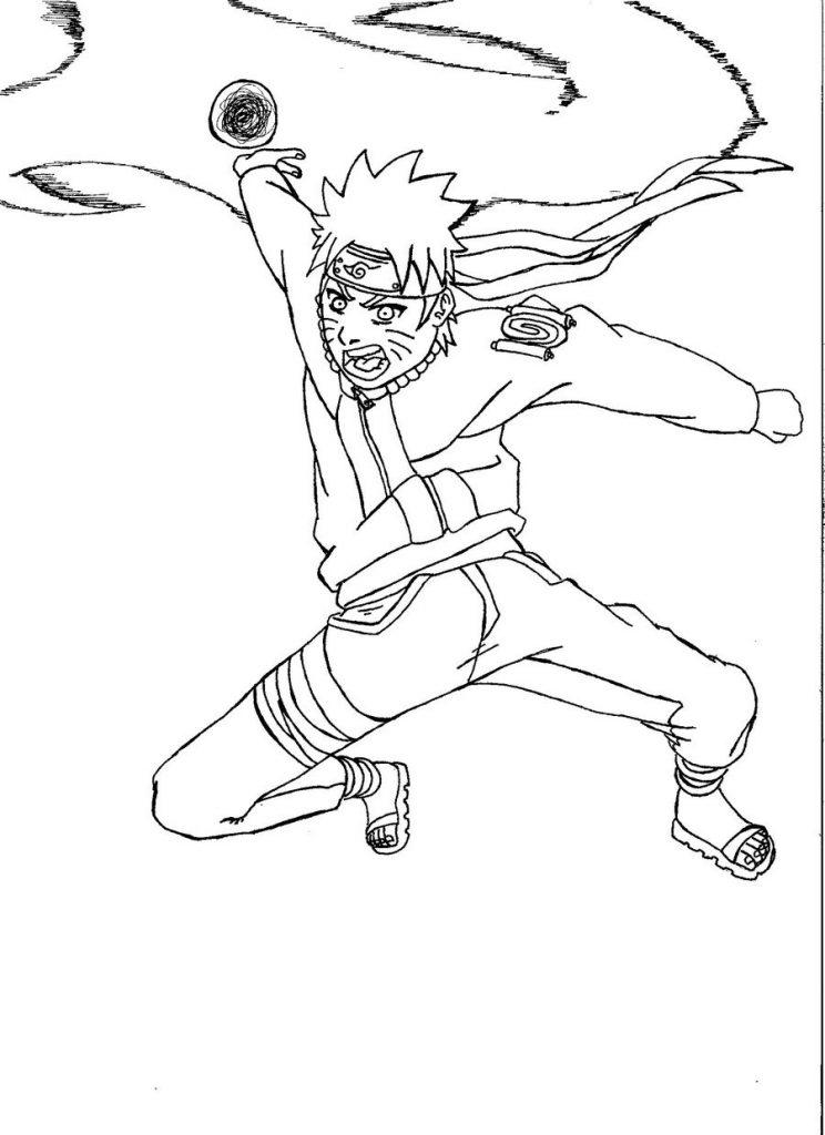 30 Creative Naruto Coloring Pages for All Ages Printable 31