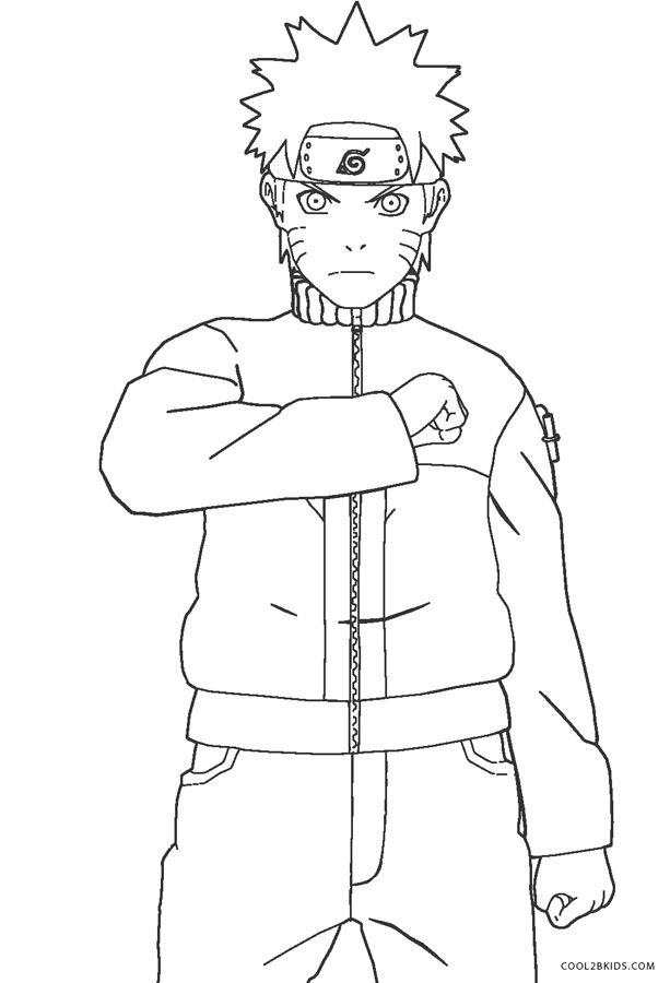 30 Creative Naruto Coloring Pages for All Ages Printable 6