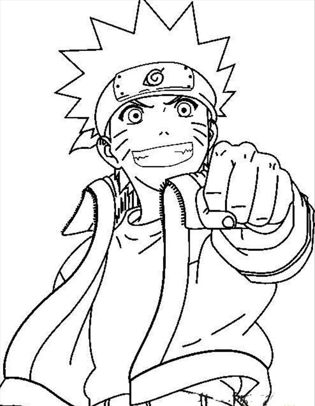 30 Creative Naruto Coloring Pages for All Ages Printable 9