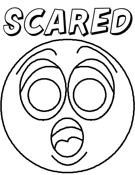 32 Fear Coloring Pages Printable 26