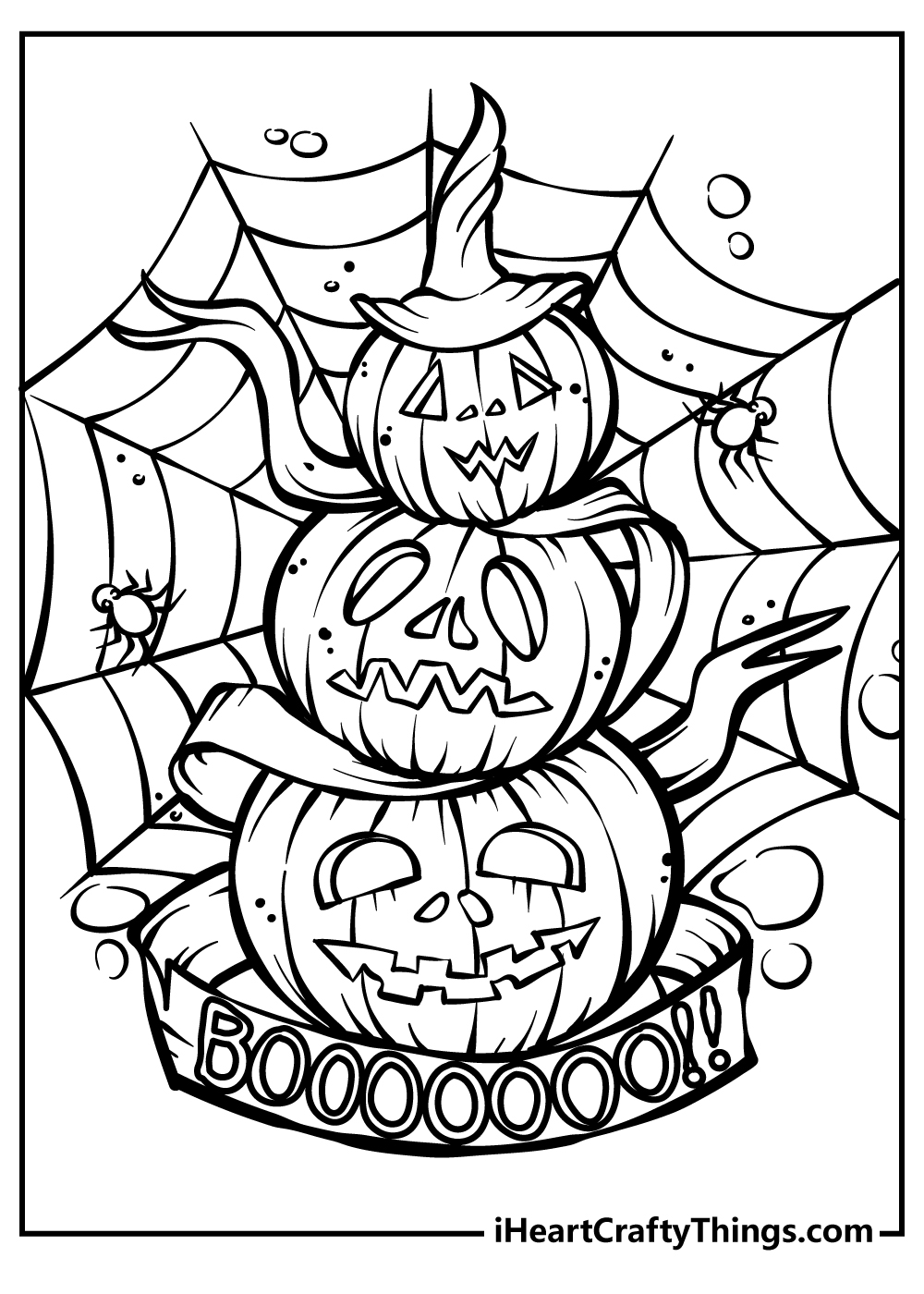 32 Free and Fun Halloween Coloring Pages Printable 14