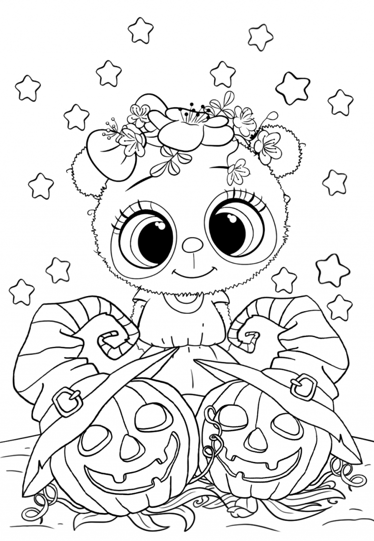 32 Free and Fun Halloween Coloring Pages Printable 20