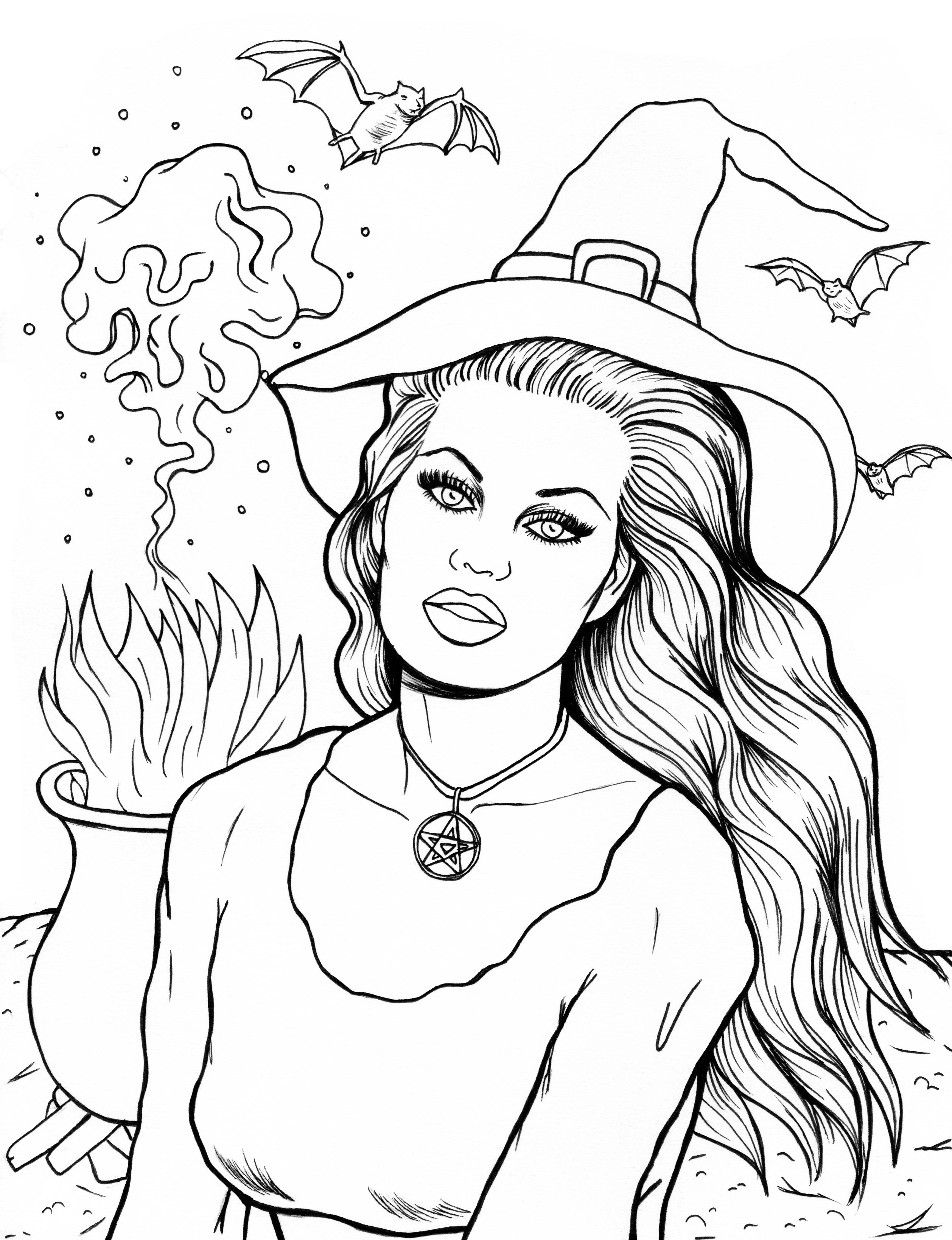 32 Free and Fun Halloween Coloring Pages Printable 8