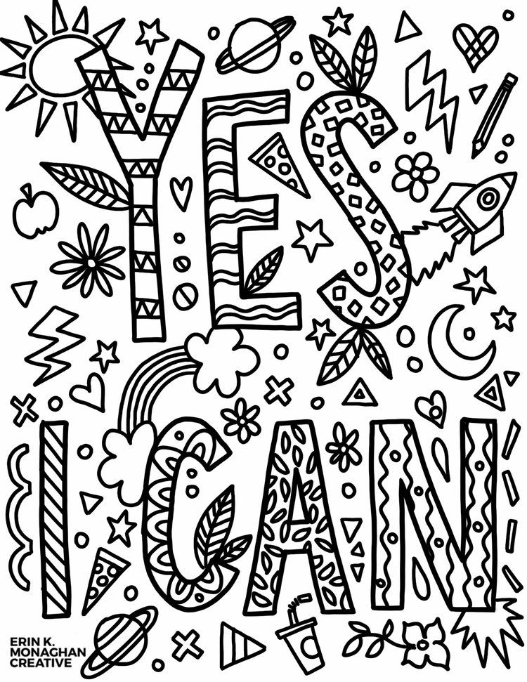 32 Growth Mindset Coloring Pages Free PDF 5