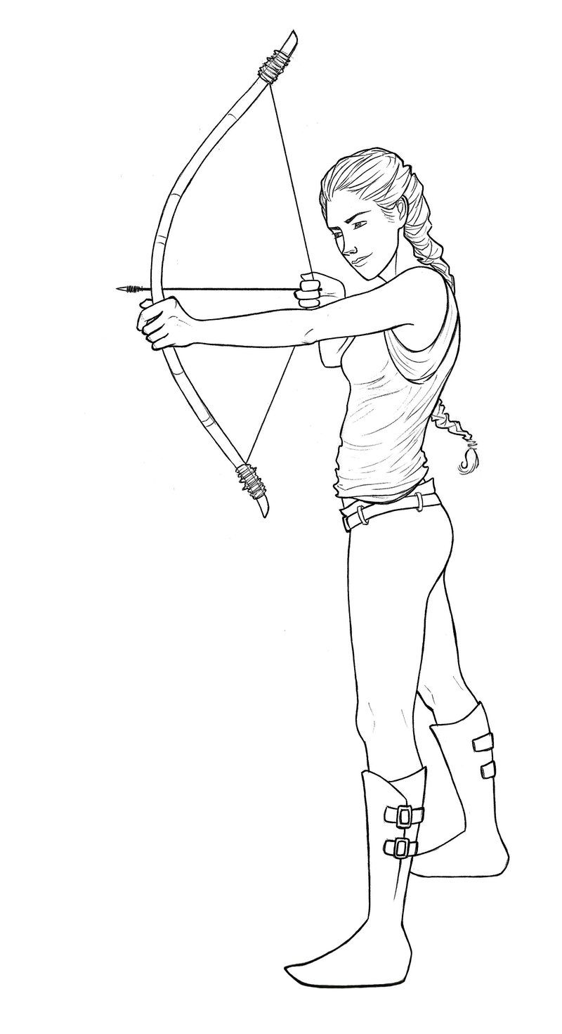 32 Hunger Games Coloring Pages Printable Creative 2