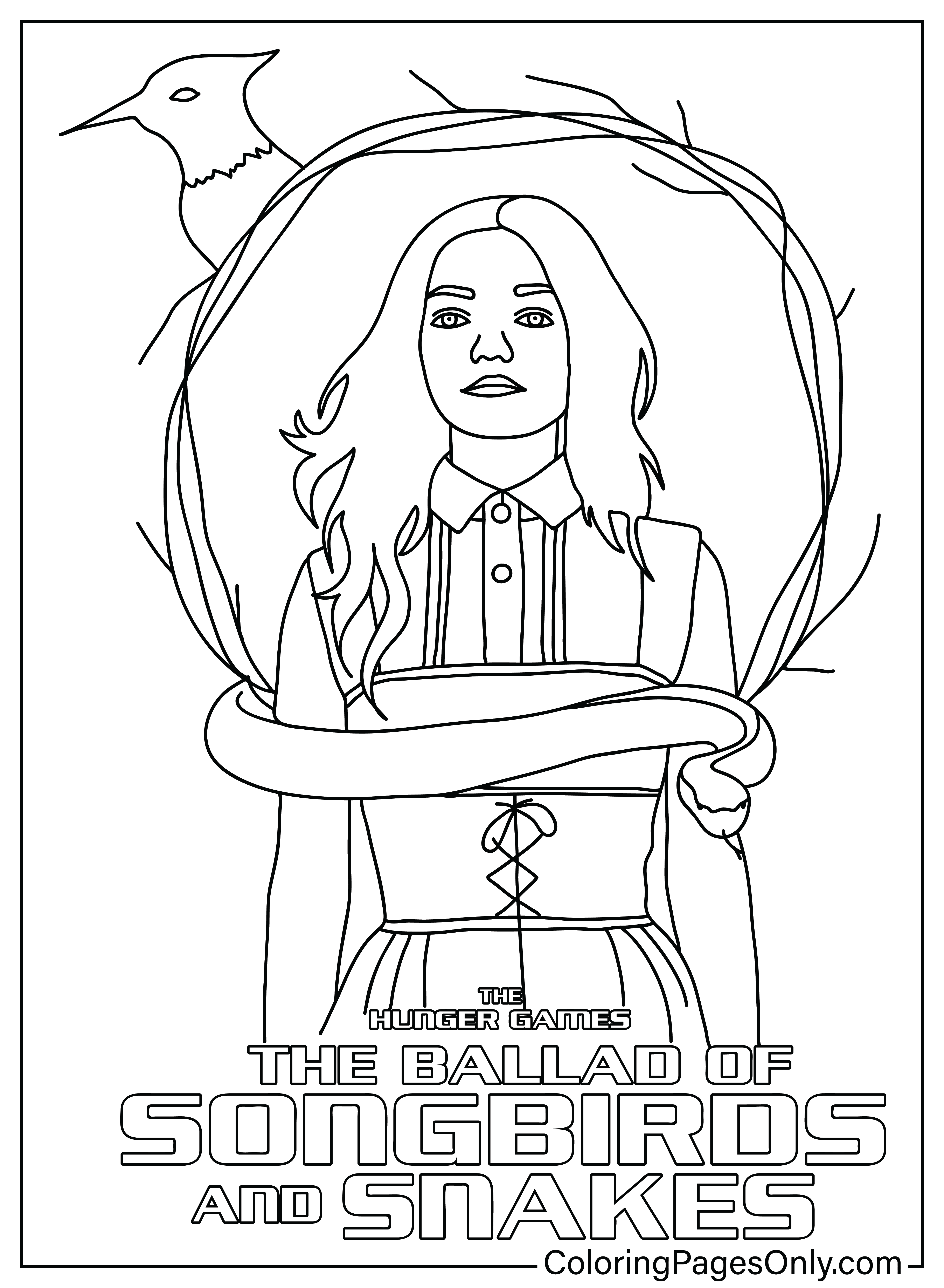 32 Hunger Games Coloring Pages Printable Creative 34