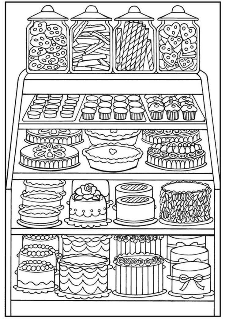 33 Lunch Food Coloring Pages Fun Printable 11