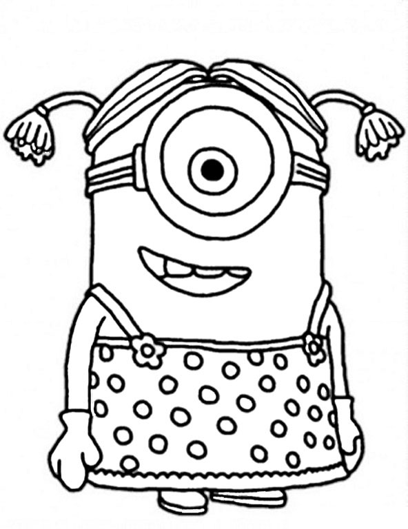 33 Minion Christmas Coloring Pages Printable Festive 19