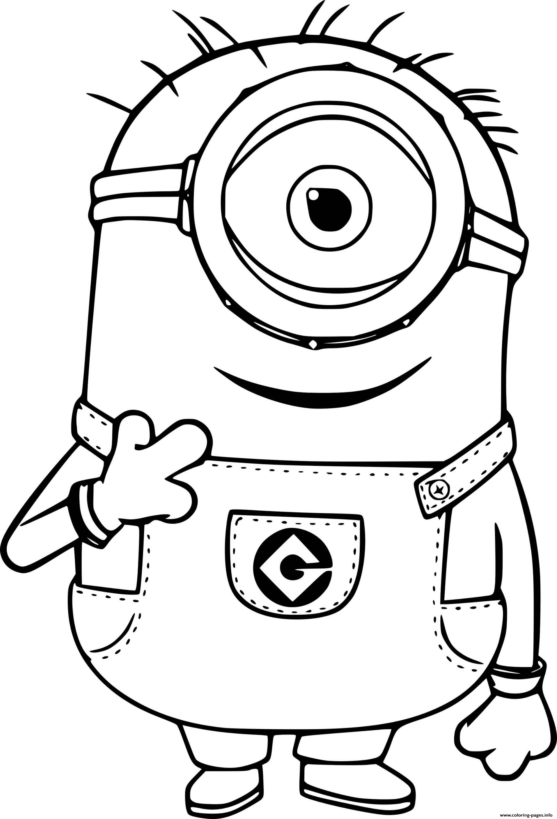 33 Minion Christmas Coloring Pages Printable Festive 21