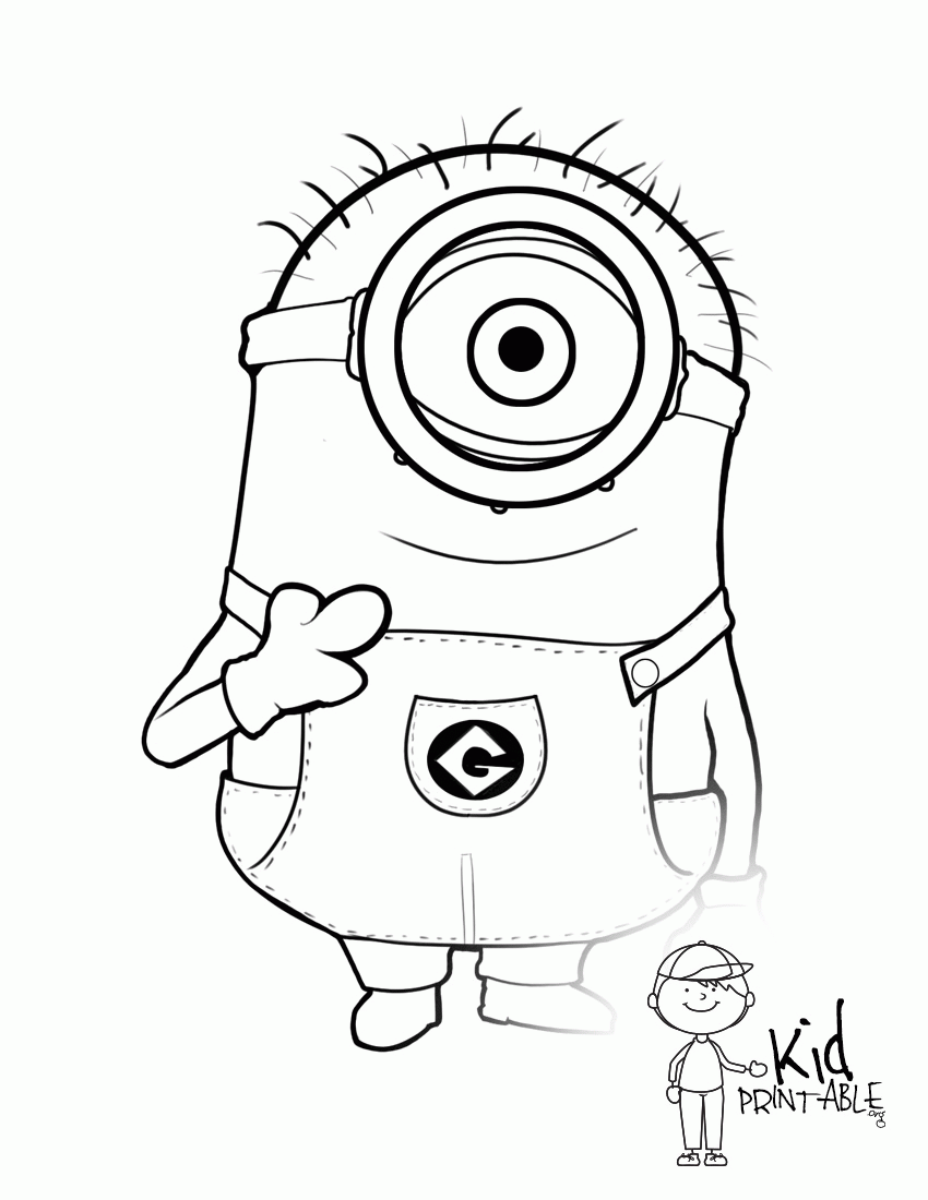 33 Minion Christmas Coloring Pages Printable Festive 33