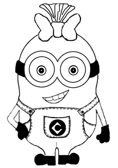 33 Minion Christmas Coloring Pages Printable Festive 5