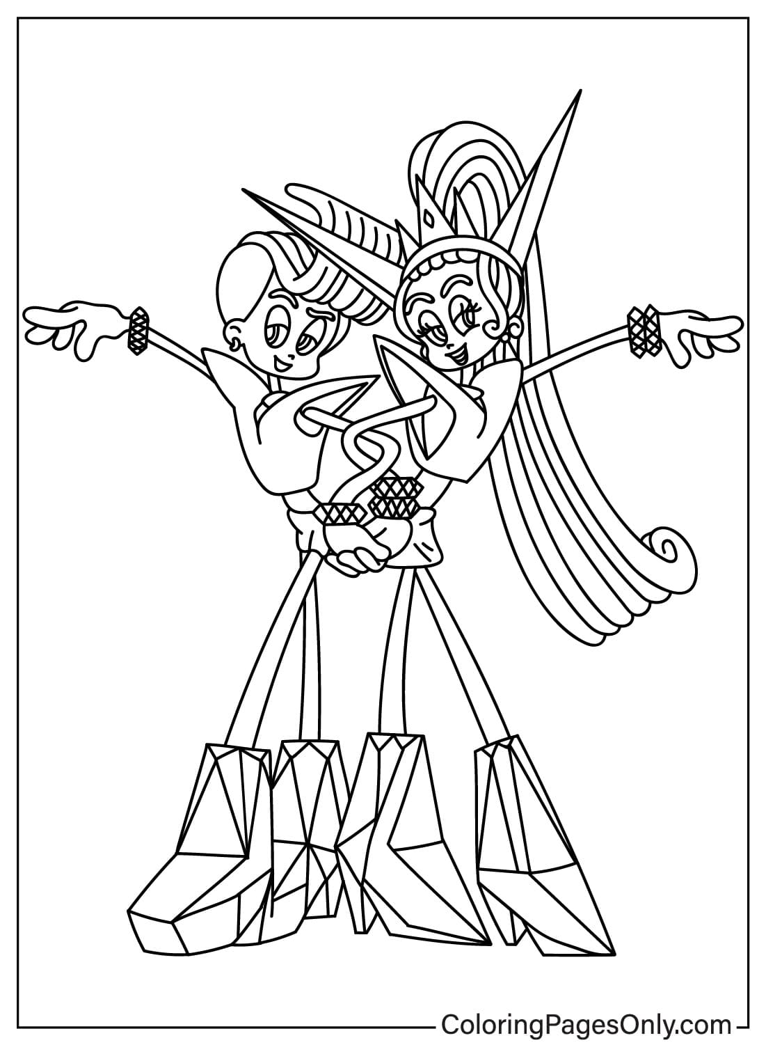 33 Unique Velvet and Veneer Coloring Pages Printable 3