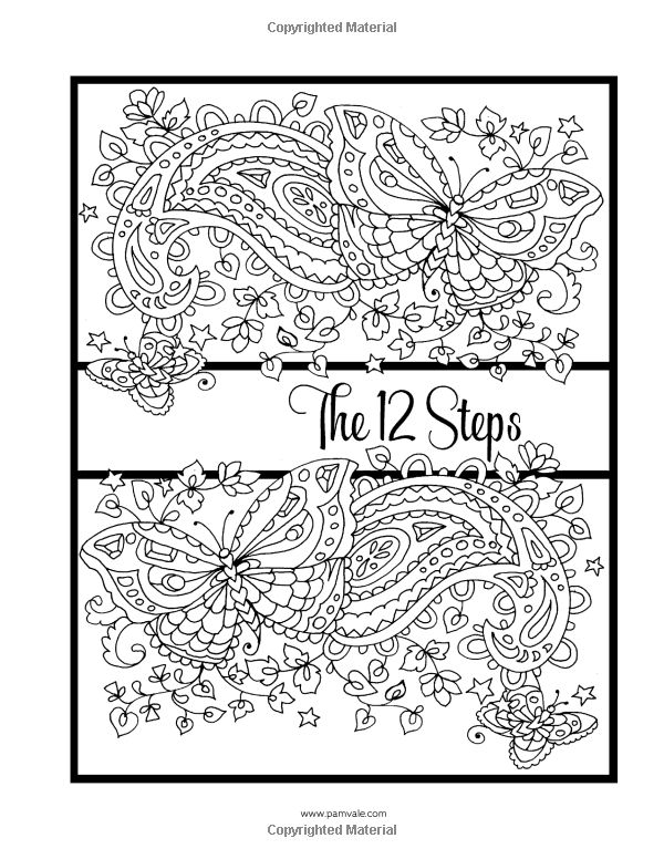 35 12 Step Coloring Pages Printable 3