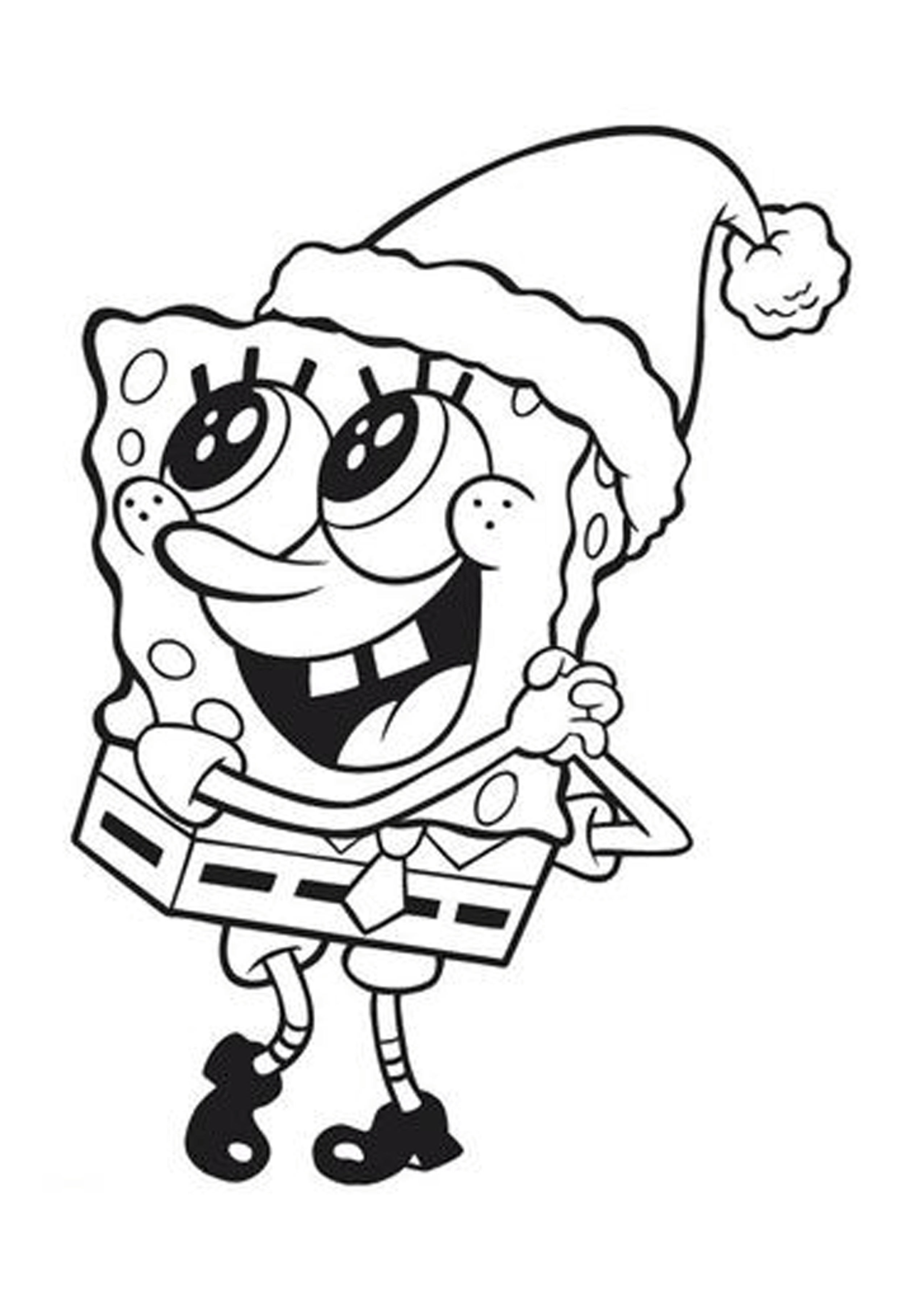 35 Cute SpongeBob Coloring Pages 35