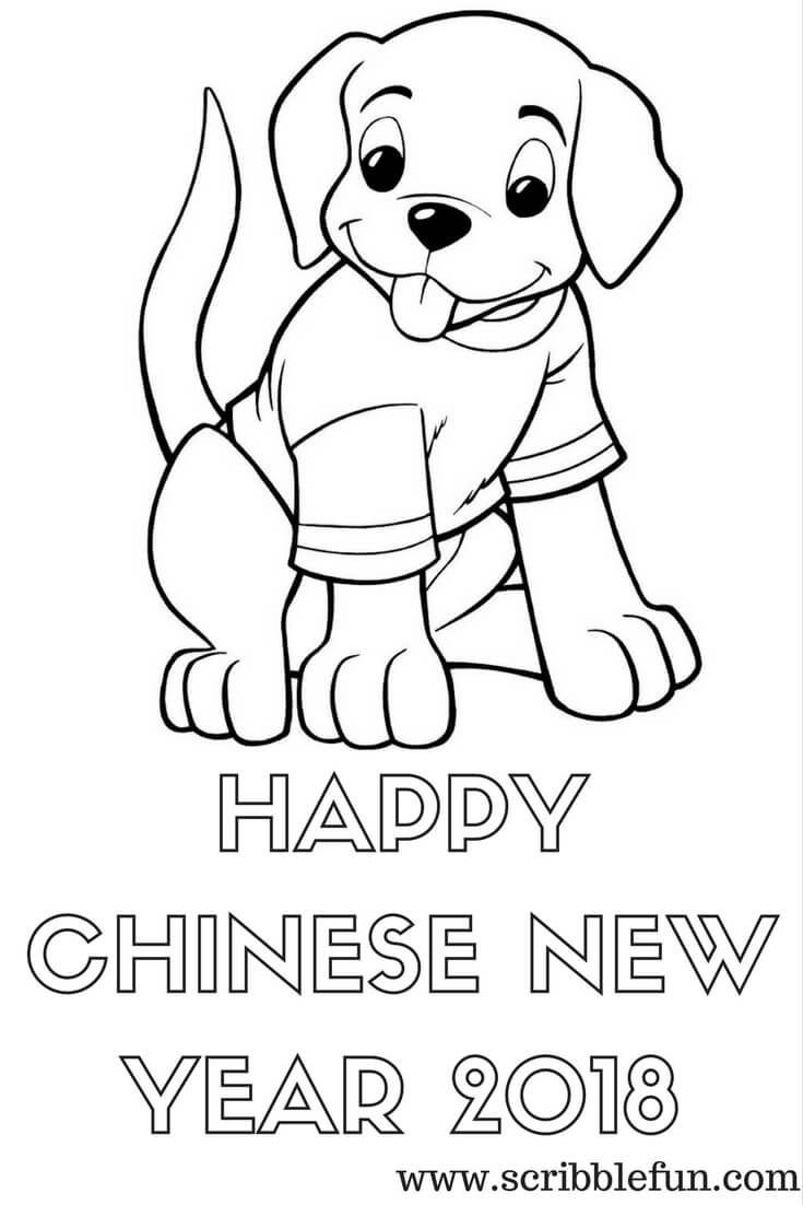 36 Chinese New Year Coloring Pages Festive Printable 16