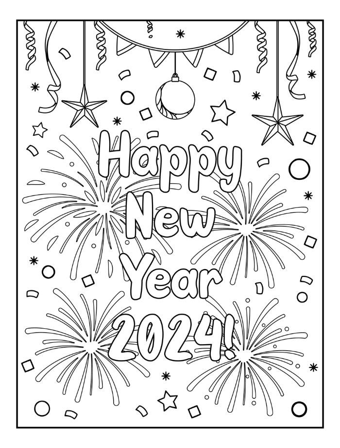 36 Chinese New Year Coloring Pages Festive Printable 32