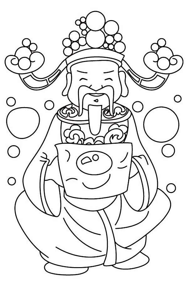 36 Chinese New Year Coloring Pages Festive Printable 6