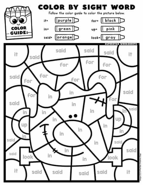 36 Free Halloween Color by Number Printables 8