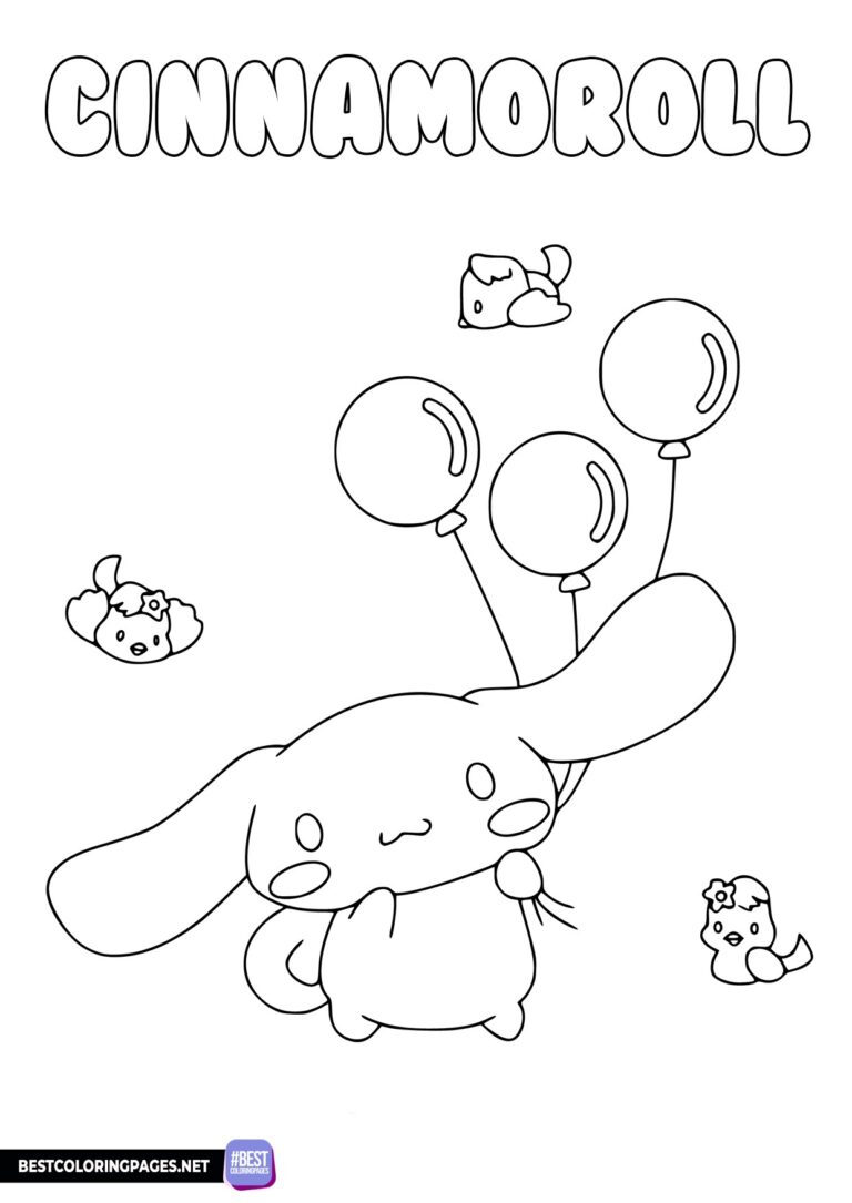 38 Cinnamoroll Coloring Pages 18