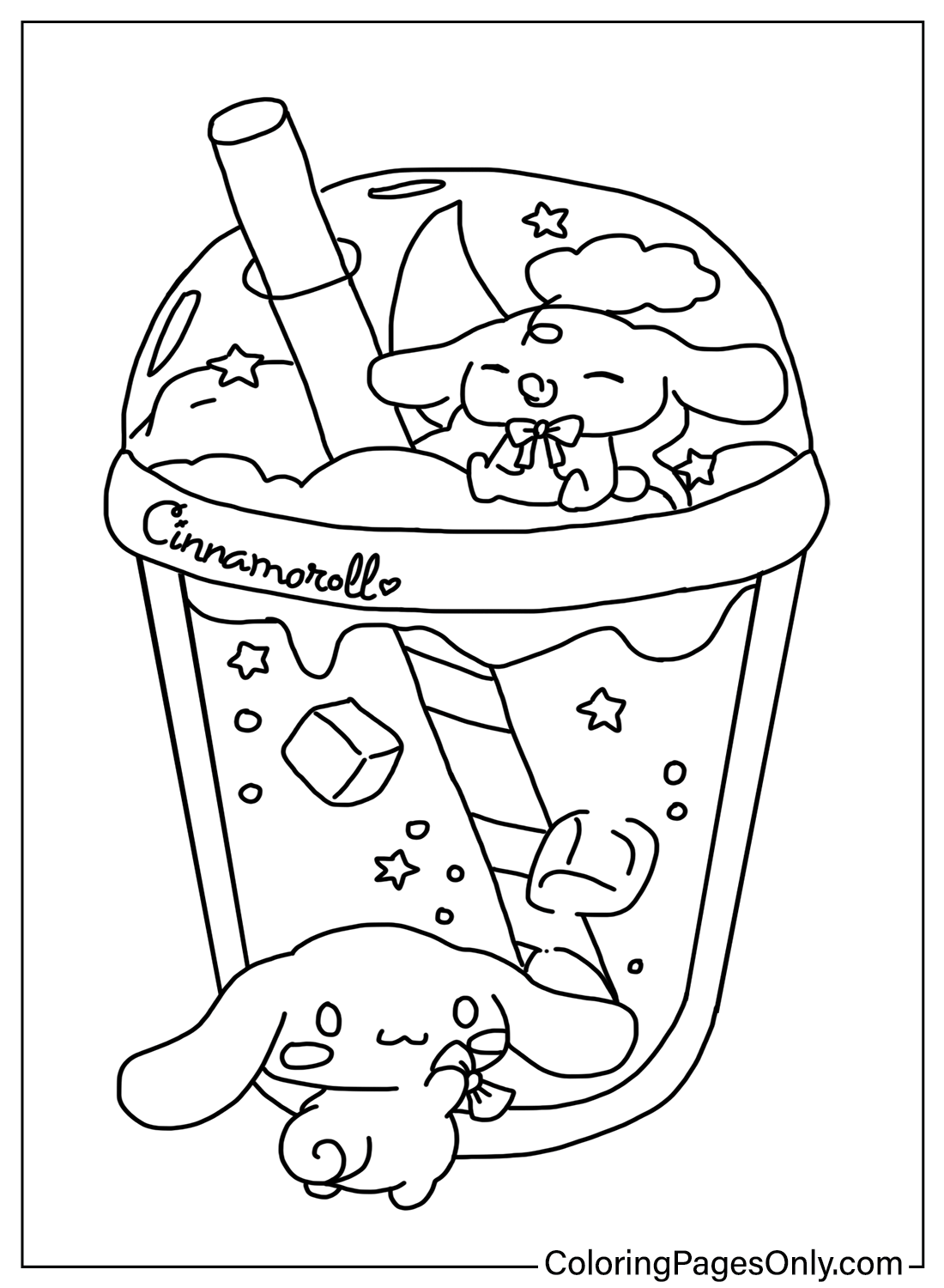 38 Cinnamoroll Coloring Pages 20