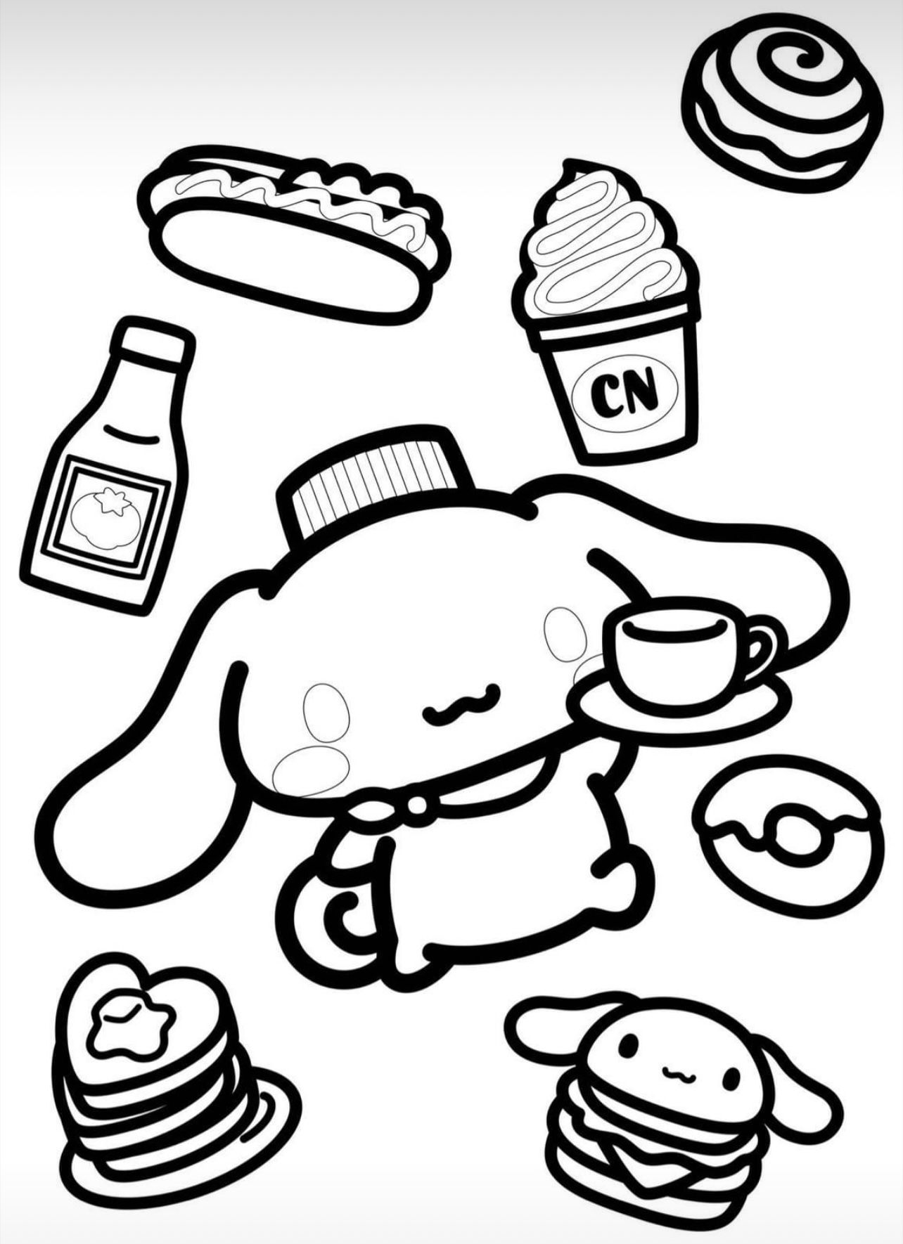 38 Cinnamoroll Coloring Pages 24