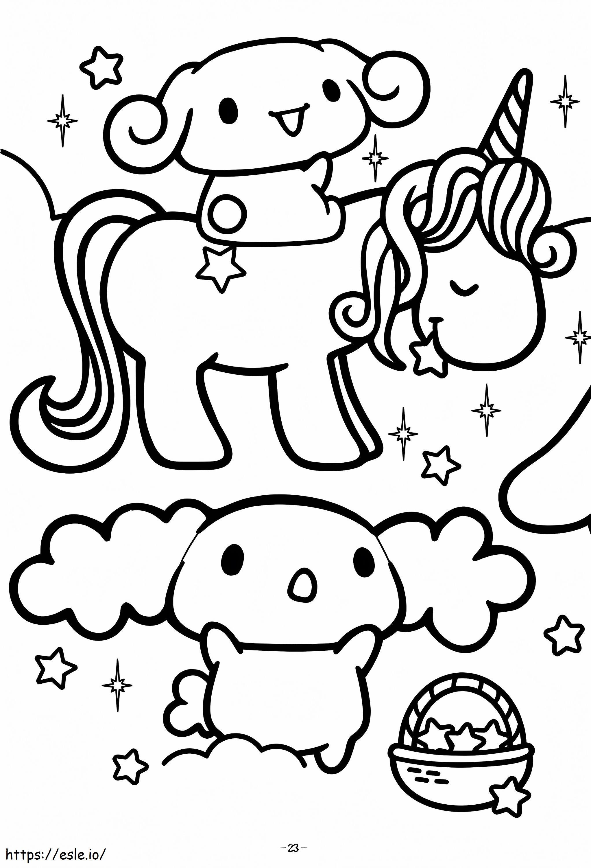 38 Cinnamoroll Coloring Pages 33