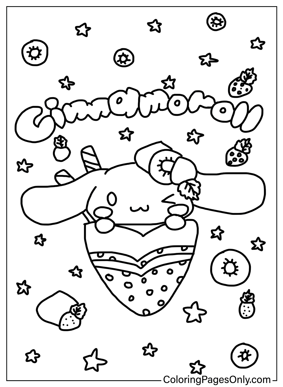 38 Cinnamoroll Coloring Pages 4